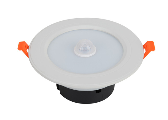 7ワットの赤外線モーションセンサーのホールダー6500k超薄いLED PIRセンサーの天井灯